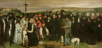 Reproducción de arte Burial at Ornans, 1849-50