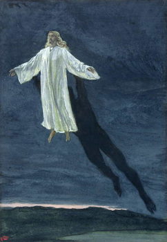 Reproducción de arte Christ Taken Up into a High Mountain, illustration for 'The Life of Christ', c.1886-94