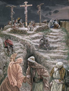 Reproducción de arte Eloi Eloi Lama Sabacthani, illustration for 'The Life of Christ', c.1884-96