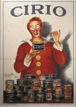 Reproducción de arte Advertisement for Cirio food preserve, by Leonetto Cappiello , illustration, 1923