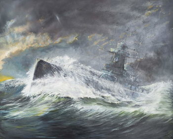 Reproducción de arte Graf Spee enters the Indian Ocean 3rd November 1939, 2006,
