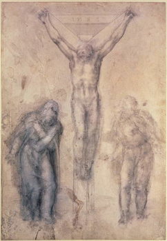 Reproducción de arte Inv.1895-9-15-509 Recto W.81 Study for a Crucifixion