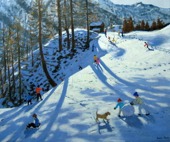 Reproducción de arte Large Snowball, Zermatt