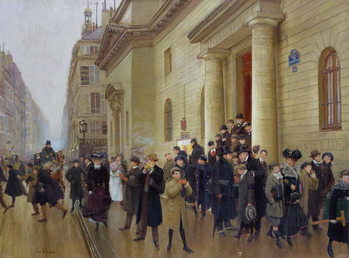 Reproducción de arte Leaving the Lycee Condorcet, 1903