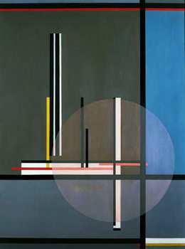 Reproducción de arte LIS, 1922, by Laszlo Moholy-Nagy , oil on canvas, 132 x 102 cm. Hungary, 20th century.