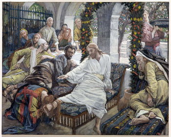 Reproducción de arte Mary Magdalene's Box of Very Precious Ointment, illustration for 'The Life of Christ', c.1886-96