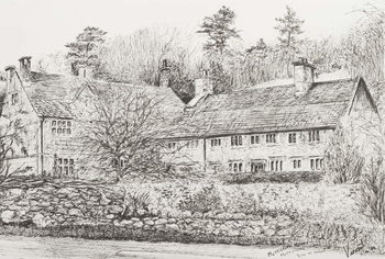 Mottistone Hall Isle of Wight, 2008 Reproduction de Tableau