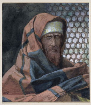 Reproducción de arte Nicodemus, illustration for 'The Life of Christ', c.1886-94