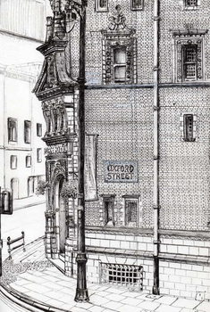 Reproducción de arte Palace Hotel,Oxford Street, Manchester, 2012,