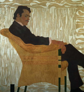 Portrait of Hans Massmann, 1909 Reproduction de Tableau