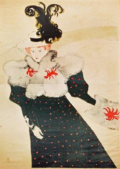 Poster advertising 'La Revue Blanche', 1895 (colour litho) Reproduction de Tableau