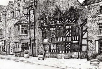 Reproducción de arte Prestbury NatWest Bank, 2009,