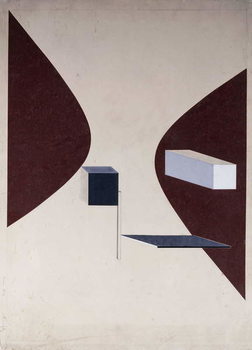 Proun N 90 (Ismenbuch), 1925 Reproduction de Tableau