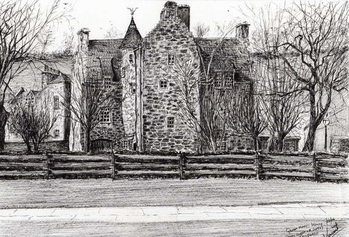 Reproducción de arte Queen Mary's house Jedburgh, 2006,