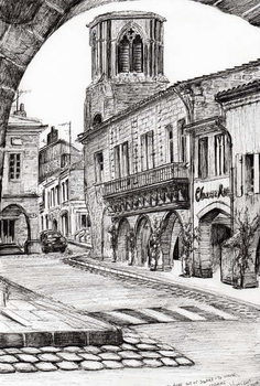 Reproducción de arte Sauveterre France, 2010,