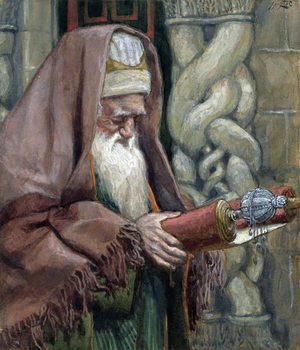 Reproducción de arte Simeon, illustration for 'The Life of Christ', c.1886-94