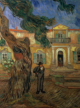 Reproducción de arte St. Paul's Hospital, St Remy, 1889