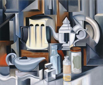 Reproducción de arte Still Life with Teapots