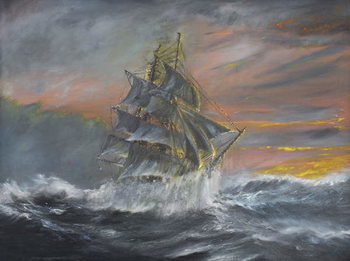Reproducción de arte Terra Nova in fierce Gale at dawn Dec 2nd 1910, 2007,