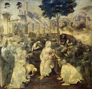 The Adoration of the Magi, 1481-2 Reproduction de Tableau