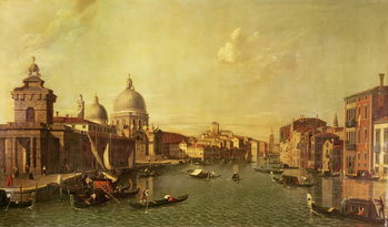 Reproducción de arte The Church of La Salute and the Grand Canal