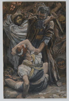Reproducción de arte The Ear of Malchus, illustration from 'The Life of Our Lord Jesus Christ', 1886-94