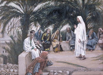 Reproducción de arte The First Shall Be the Last, illustration for 'The Life of Christ', c.1886-94