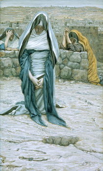 Reproducción de arte The Holy Virgin in Old Age, illustration for 'The Life of Christ', c.1884-96