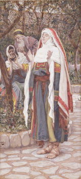 Reproducción de arte The Magnificat, illustration for 'The Life of Christ', c.1886-94