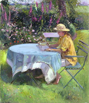 Reproducción de arte The Morning Read, 1992