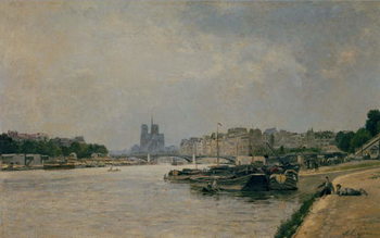 Reproducción de arte The Seine from the Quai de la Rapee