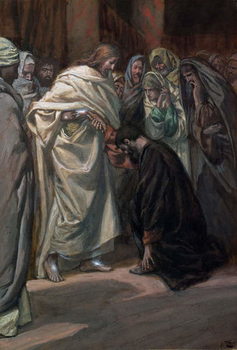 Reproducción de arte The Unbelief of St. Thomas, illustration for 'The Life of Christ', c.1884-96