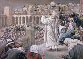 Reproducción de arte The Voice from Heaven, illustration for 'The Life of Christ', c.1886-96