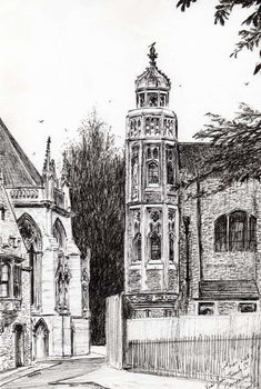 Reproducción de arte Trinity Street Cambridge, 2008,