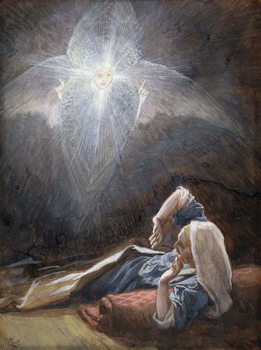 Reproducción de arte Vision of St. Joseph, illustration for 'The Life of Christ', c.1886-94