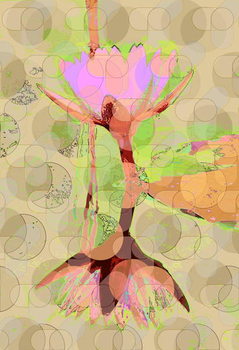 Reproducción de arte Water Lily Reflection