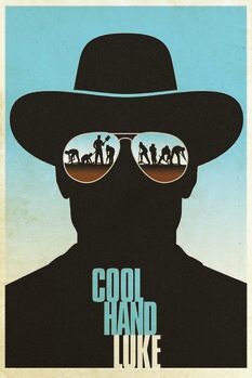Umjetnički plakat A cool hand Luke - Paul Newman