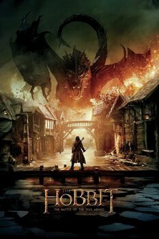 Művészi plakát A Hobbit - Smaug