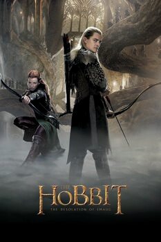 Művészi plakát A hobbit - Smaug pusztasága