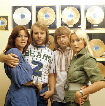 Konstfotografering ABBA, 1970s