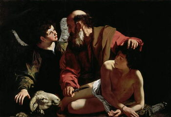 Konsttryck Abraham Sacrificing Isaac