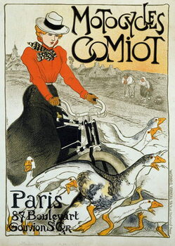 Obrazová reprodukce Advertising poster for Comiot motorcycles.