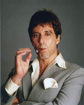 Umělecká fotografie Al Pacino, Scarface 1983 Directed By Brian De Palma