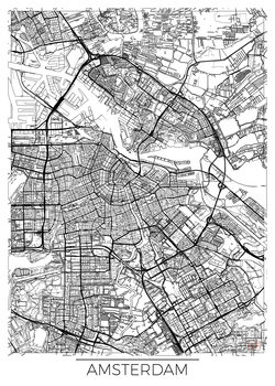 Stadtkarte Amsterdam