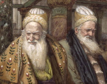 Kunsttryk Annas and Caiaphas