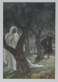 Reproducción de arte Apparition of Our Lord to Saint Peter, illustration from 'The Life of Our Lord Jesus Christ', 1886-94