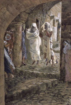 Reproducción de arte Apparitions of the Dead in the Streets of Jerusalem, illustration for 'The Life of Christ', c.1886-94