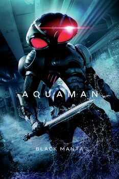 Umjetnički plakat Aquaman - Black Manta