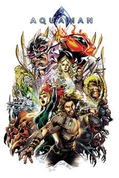 Konsttryck Aquaman - Comics Group