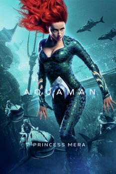 Művészi plakát Aquaman - Princess Mera